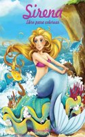 Sirena Libro Para Colorear 1
