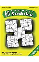 60 Samurai-Sudoku, Ausgabe 06: 60 gemischte Samurai-Sudoku, Ausgabe 06(6 60 Samurai-Sudoku)