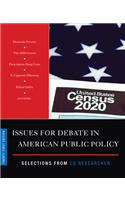 Issues for Debate in American Public Policy