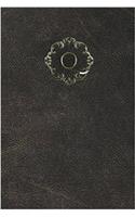 Monogram "Q" Blank Book: (17 Monogram Aged 150 Blank)