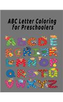 ABC Letter Coloring Book For Preschoolers