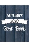 Autumn's 2020 Goal Book