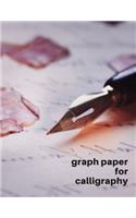 Graph Paper for Calligraphy: A Composition Paper Sketch Journal cum Notebook 4 x 4 for Calligraphy, Art & Design