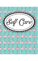 Pink Flamingo Self-Care Workbook