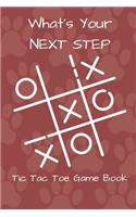 Tic Tac Toe Game Book: Blank Brain Thinking Activity For Kids Adults All Ages