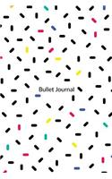 Bullet Journal: Minimal Design Bullet Journal - 120-Page 1/4 Inch Dot Grid Minimal Pattern Notebook - 6 X 9 Perfect Bound Paperback