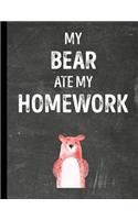 My Bear Ate My Homework