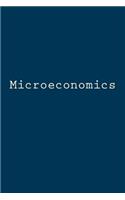 Microeconomics: Business and Economics Blank Line Journal