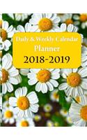 Daily and Weekly Calendar Planner 2018-2019