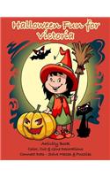 Halloween Fun for Victoria Activity Book