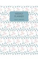 Weekly Planner Twenty Nineteen: 2019 Dated Weekly Planner with to Do Notes & Inspirational Quotes - Too Many Plants