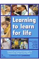 Learning to Learn for Life: Research and Practical Resources for Foundation and Key Stage 1