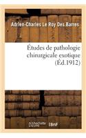 Études de Pathologie Chirurgicale Exotique