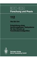 Entwicklung eines berührungslosen Tastsystems für den Einsatz an Koordinatenmeßgeräten