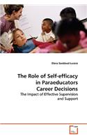 Role of Self-efficacy in Paraeducators Career Decisions