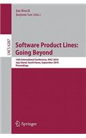 Software Product Lines: Going Beyond: 14th International Conference, SPLC 2010, Jeju Island, South Korea, September 13-17, 2010. Proceedings(Programming and Software Engineering)