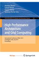 High Performance Architecture and Grid Computing