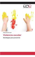 Violencia escolar