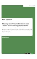 Planung einer Unterrichtseinheit zum Thema 
