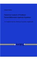 Numerical Analysis of Nonlinear Partial Differential-Algebraic Equations: A Coupled and an Abstract Systems Approach