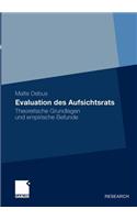 Evaluation Des Aufsichtsrats