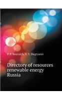 Directory of Resources Renewable Energy Russia