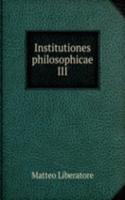 Institutiones philosophicae