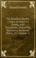 Rebellion Record: A Diary of American Events, with Documents, Narratives, Illustrative Incidents, Poetry, Etc, Volume 11