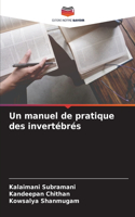 manuel de pratique des invertébrés