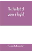 The standard of usage in English