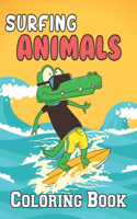 Surfing Animals Coloring Book