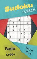 Funster 1,000+ Sudoku Puzzles Easy to Hard