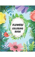 Flowers Coloring Book