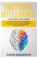 Emotional Intelligence: 6 Books in 1: Emotional intelligence for Leadership + Dark Psychology Secrets + Anger Management + Empath Healing + Memory Improvement + Narcissist 