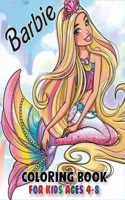 Barbie Coloring Book for Kids Ages 4-8