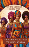 New Adult Coloring Book for Black Women
