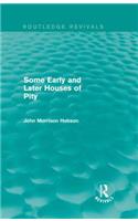 Some Early and Later Houses of Pity (Routledge Revivals)