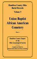 Hamilton County, Ohio Burial Records, Volume 9, Part A