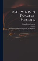 Arguments in Favor of Missions