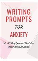 Writing Prompts For Anxiety