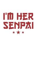 I'm Her Senpai: Anime Journal To Write In, Blank Paperback Anime Notebook for School, 150 pages, college ruled