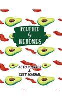 Powered By Ketones Keto Planner & Diet Journal