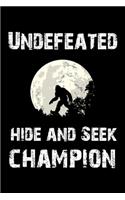 Undefeated Hide And Seek Champion