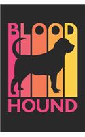 Bloodhound Journal - Vintage Bloodhound Notebook - Gift for Bloodhound Lovers