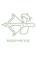 Sagittarius: Zodiac Sign Notebook for any true believer of astrology and horoscopes. DIY Journal and Diary - 120 Dot Grid Pages