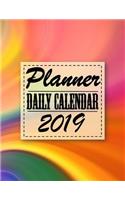 Planner Daily Calendar 2019: Planner organizer Planner and calendar Daily & Monthly Calendar Expense Tracker Organizer for Budget Planner Financial Planner Workbook Budget Plann