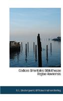 Codices Orientales Bibliothecae Reglae Havniensis