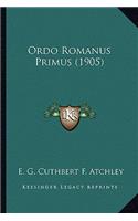 Ordo Romanus Primus (1905)