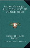 Lecons Cliniques Sur Les Maladies De L'Oreille (1863)