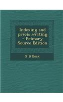 Indexing and Precis Writing